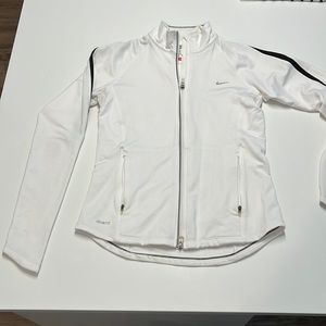 Womens Nike Fit Dry zip up running jacket
